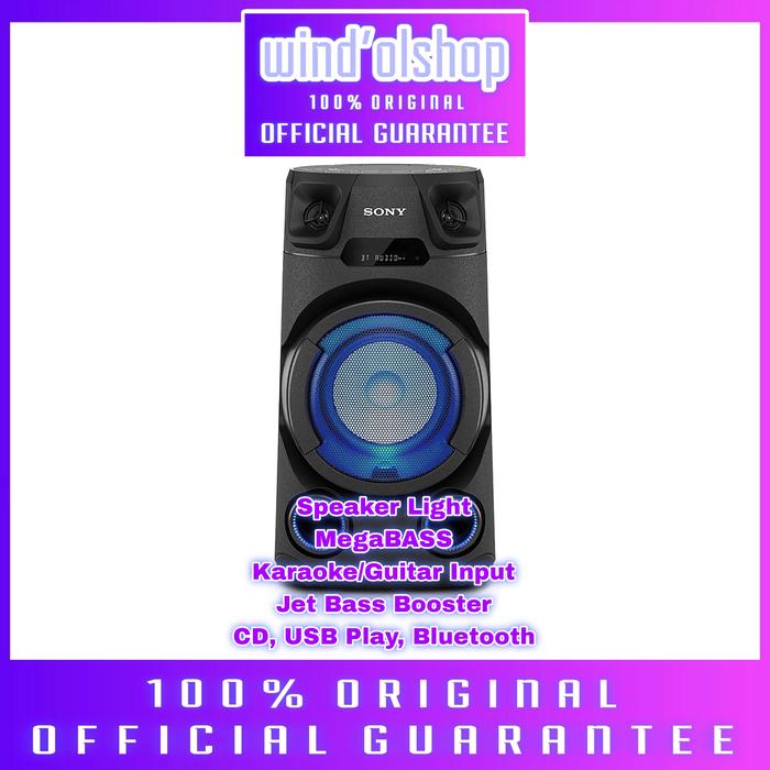 Gambar Sony MHC-V13D / V13 Audio Speaker Bluetooth Karaoke, MHCV13 / MHCV13D dari wind' shop official Kota Tangerang Selatan Tokopedia