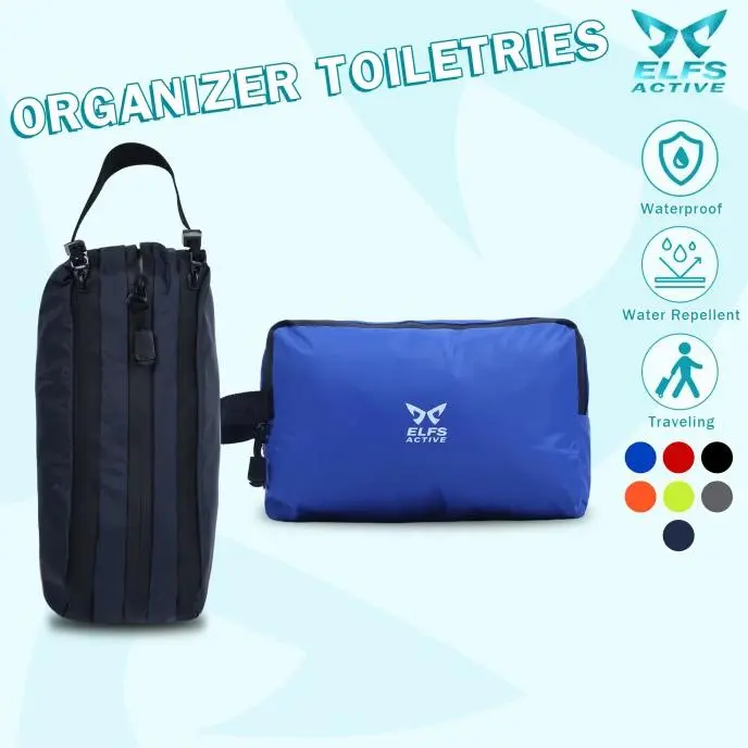 Elfs Active Organizer Toiletries Pack Waterproof Travel Bag