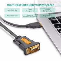 Gambar UGREEN KABEL USB TO RS232 DB9 SERIAL CONVERTER ADAPTER RS-232 20201 - RS232 Female dari GGSTORESBY Kota Surabaya 3 Tokopedia