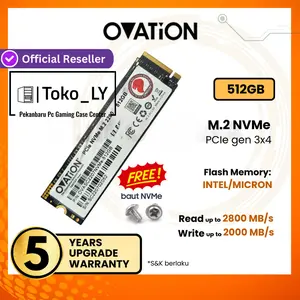 OVATION SSD M2 NVME 1TB M.2 PCIe NVMe 2280 Gen3 M 2 NVME