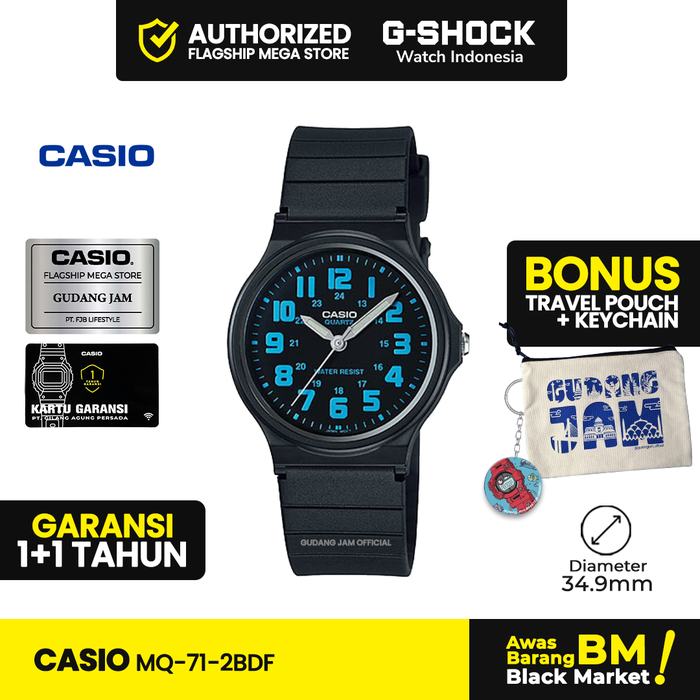 Gambar Casio General MQ-71-2BDF MQ-71-2B MQ-71 MQ71 MQ 71 dari G-Shock Watch Indonesia Kota Bandung Tokopedia