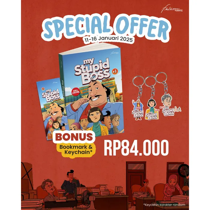 Gambar Buku Komik - My Stupid Boss Vol. 1- Tim Kumata - Falcon Publishing - Bumifiksi dari BumifiksiJogjakarta Kab. Sleman 5 Tokopedia