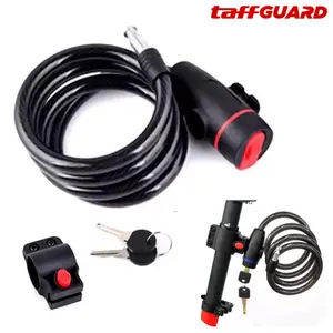 Gembok Sepeda Anti Maling Tali Baja Dengan Kunci