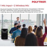 Gambar Polytron PAS-PRO15F5 Trolley Active Speaker Karaoke PASPRO15F5 Bluetooth dari wind' shop official Kota Tangerang Selatan 3 Tokopedia