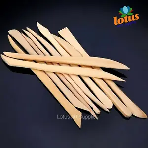 LOTUS Wooden Clay Sculpture Knife Set 10
