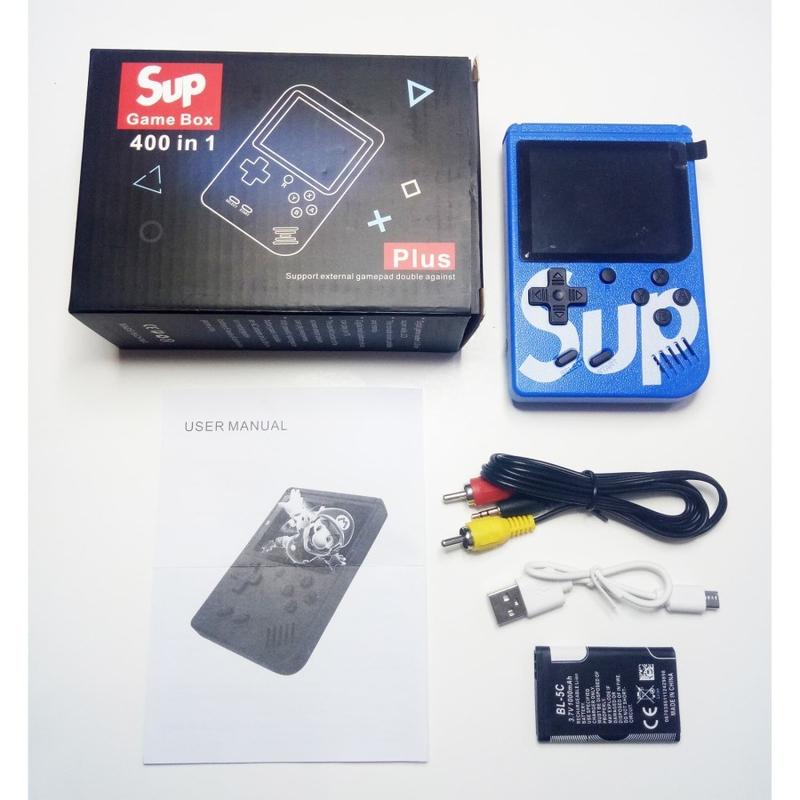 Sup Gameboy Game Console 3 Inch 400 Games Retro FC Gamebox Classic ...