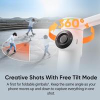 Gambar Insta360 Flow 2 Pro AI Tracker Bundle Gimbal Stabilizer Smartphone Stabilisasi 3-axis Selfie Stick Tripod Terintegrasi GARANSI RESMI 1 Tahun - STANDARD WHITE dari Jakarta Digital 8 Kota Administrasi Jakarta Pusat 5 Tokopedia