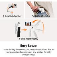 Gambar Insta360 Flow 2 Pro AI Tracker Bundle Gimbal Stabilizer Smartphone Stabilisasi 3-axis Selfie Stick Tripod Terintegrasi GARANSI RESMI 1 Tahun - STANDARD WHITE dari Jakarta Digital 8 Kota Administrasi Jakarta Pusat 2 Tokopedia