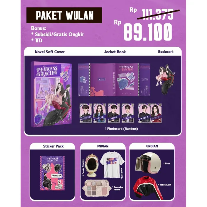 Gambar Buku Novel - Princess On The Racing - Minbie - Skuad - Bumifiksi - Paket Samsara dari bumifiksijakarta Jakarta Selatan 4 Tokopedia