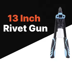 Tang Rivet Manual Rivet Gun Double Handle Riveter 13 Inch