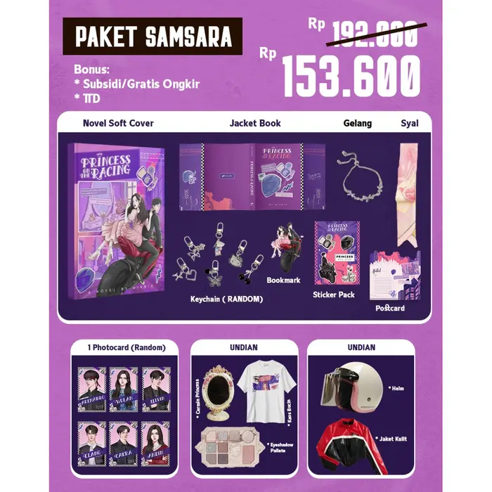Gambar Buku Novel - Princess On The Racing - Minbie - Skuad - Bumifiksi - Paket Samsara dari bumifiksijakarta Jakarta Selatan 2 Tokopedia