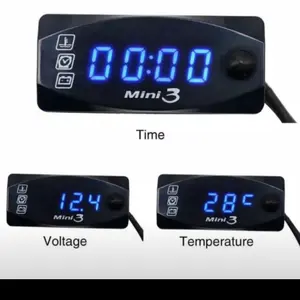 Volt meter 2in1 motor voltmeter aki