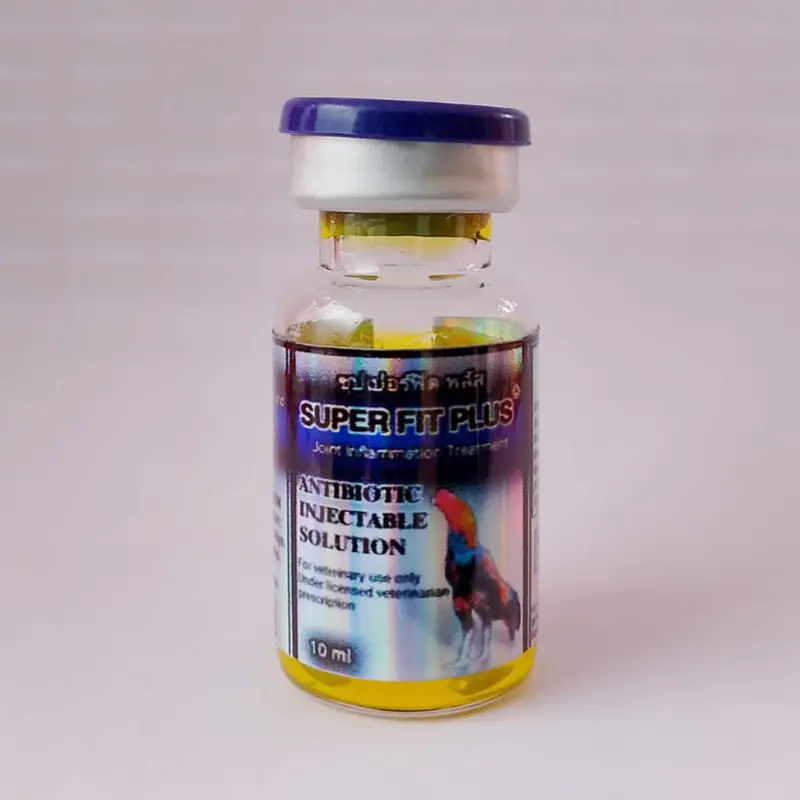 obat ayam SUPER F1T PLUS 10 ML - Obat Ayam Lumpuh Turun Urat Pincang Setelah Laga Mengobati Cedera Kaki 1