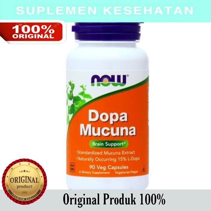 Now Foods Dopa Mucuna 90 Veg Caps - Mood &Amp; Libido