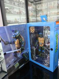 Jual NECA Turtles Figures Pizza Club Leonardo Leads Tmnt Turtles SHF ...