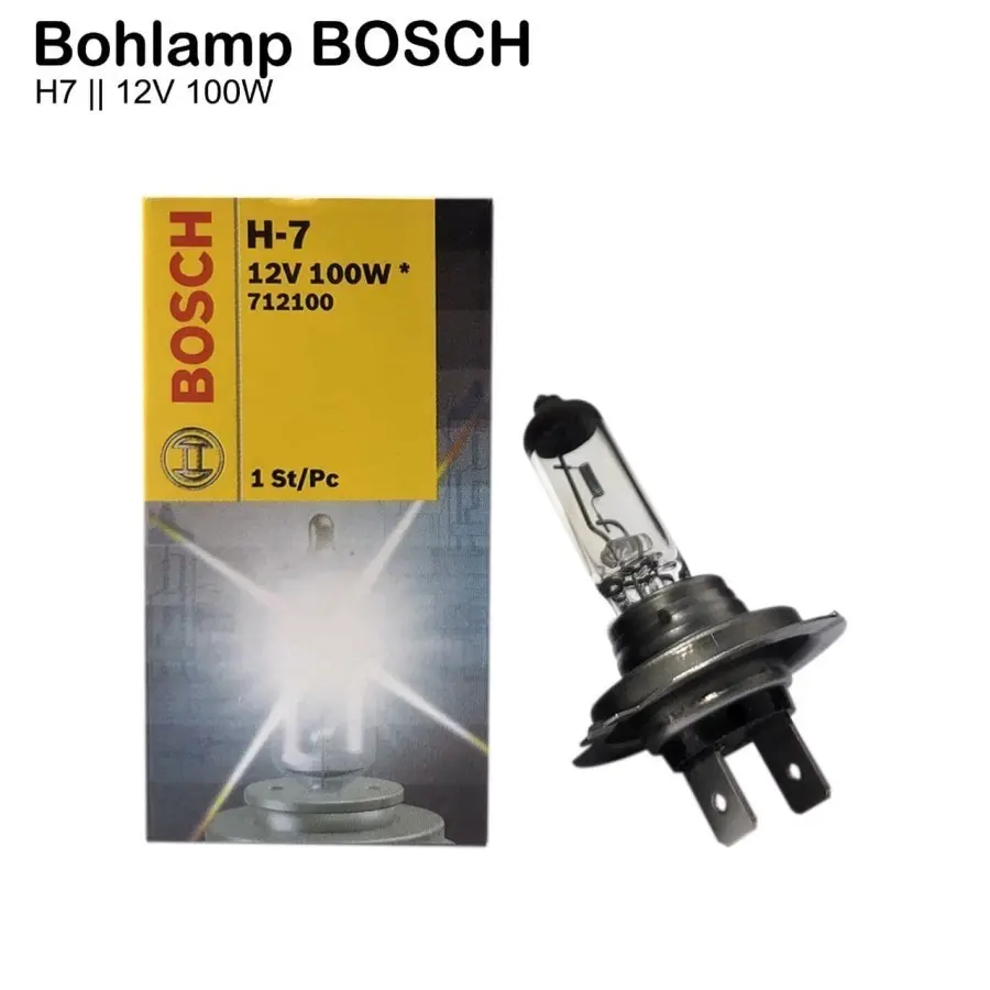 BOHLAM - LAMPU MOBIL - BOSCH H7 12V / 100W