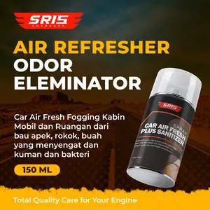 SR15 Car Air Freshner Odor Eleminator 150ml Fogging Mobil Anti Bau Bakteri Kuman
