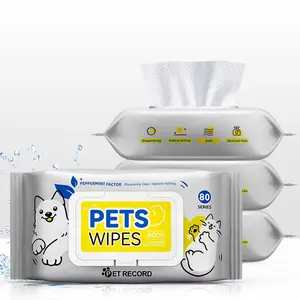 Pet Wipes Tissue Basah Pembersih Anjing Kucing 5Pack