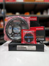 Gambar GEARSET GIRSET CHAINKIT OLD CB150R CBR 150R LAMA ASLI INDOPARTS 100% dari Lestari Motor 2 Kota Administrasi Jakarta Barat 1 Tokopedia