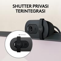 Gambar LOGITECH Webcam Brio 100 Webcam Full HD Shutter Privacy & Built-in Microphone - Graphite dari ATI OFFICIAL STORE Kota Surabaya 5 Tokopedia