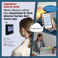 Gambar FINGERSPOT MESIN ABSENSI VIDA W-2411M - FACE ID - UNIT ONLY dari distributorkomputer Kota Administrasi Jakarta Pusat 3 Tokopedia