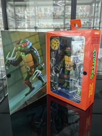 Jual NECA Turtles Figures Pizza Club Leonardo Leads Tmnt Turtles SHF ...
