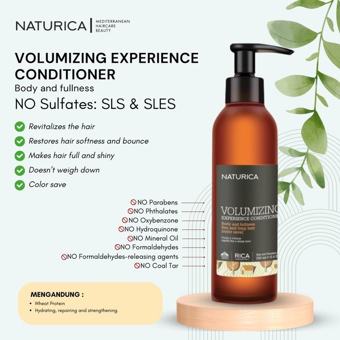Gambar Naturica Volumizing Experience Conditioner dari Belle Couture Kota Administrasi Jakarta Selatan Tokopedia