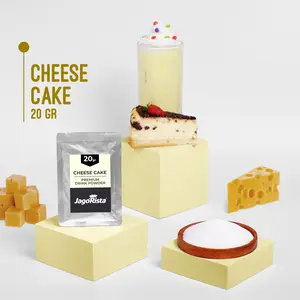 Jagorista Bubuk Minuman Rasa Cheese Cake 20 gr Sachet Kualitas Premium