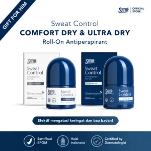 Smith Men Supply - GIFT FOR HIM - Sweat Control Antiperspirant Deodorant / Ketiak Kering Anti Bau / Roll On Pria / Perawatan Tubuh