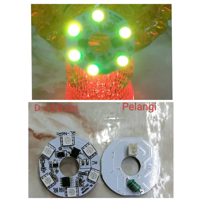 plat lampu sembahyang led - kecil 5