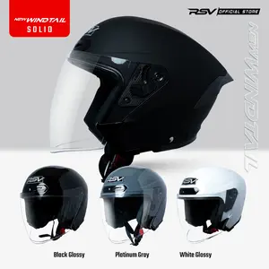 helm half face RSV NEW WINDTAIL SOLID