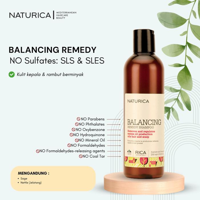 Gambar Naturica Balancing Remedy Shampoo dari Belle Couture Kota Administrasi Jakarta Selatan Tokopedia