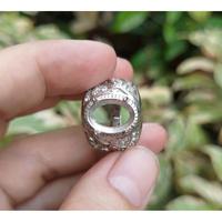 Gambar Ring Cincin Emban Alloy Chrome Perak ALL002 Mewah Kombinasi Zircon Indah dari CNC phoneshop Kota Administrasi Jakarta Pusat 4 Tokopedia