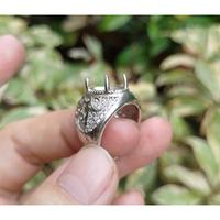 Gambar Ring Cincin Emban Alloy Chrome Perak ALL002 Mewah Kombinasi Zircon Indah dari CNC phoneshop Kota Administrasi Jakarta Pusat 3 Tokopedia