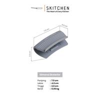 Gambar SKITCHEN Dual Silicone Handle - Pegangan Silikon Anti Panas, Anti Slip, Panci Wajan Cast Iron dari SKITCHEN Indonesia Kota Administrasi Jakarta Barat 5 Tokopedia