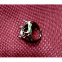 Gambar Ring Cincin Emban Alloy Chrome Perak ALL001 Mewah Kombinasi Zircon dari CNC phoneshop Kota Administrasi Jakarta Pusat 4 Tokopedia