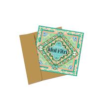 Gambar Capricorn Design Kartu Ucapan Lebaran Motif Ornament Geometrics - CLFX 063 - 1 PCS dari Capricorn Design Kota Tangerang Selatan 2 Tokopedia