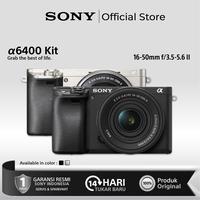 Gambar Sony Alpha a6400 a 6400 Mirrorless Digital Camera with E PZ 16-50mm f3.5-5.6 OSS II - Hitam, Unit Only dari Sony Center Official Kota Administrasi Jakarta Pusat 1 Tokopedia