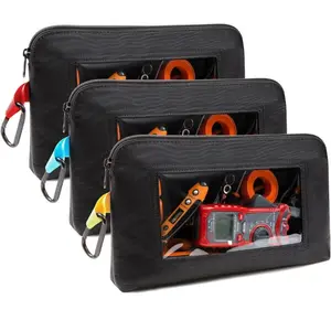 New Tool Pouch Zipper Bag, Heavy Duty Small Tool Bag