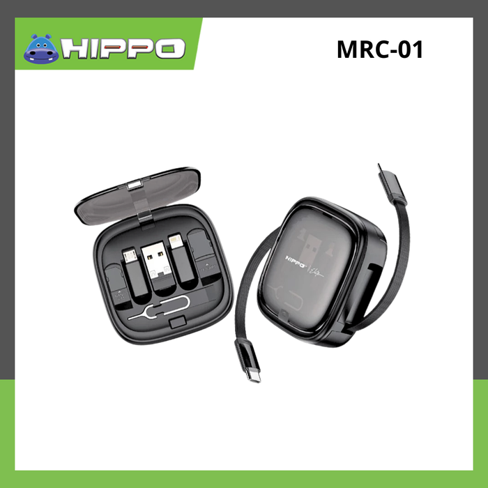 Gambar HIPPO ELITE MRC-01 CHARGING BOX RETRACTABLE KABEL FAST CHARGING dari Hippo Official Yogyakarta Kota Yogyakarta Tokopedia