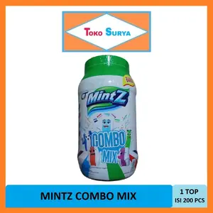 Mintz Combo Mix Chewy Mints Permen Lunak Aneka Rasa Toples 660 Gr