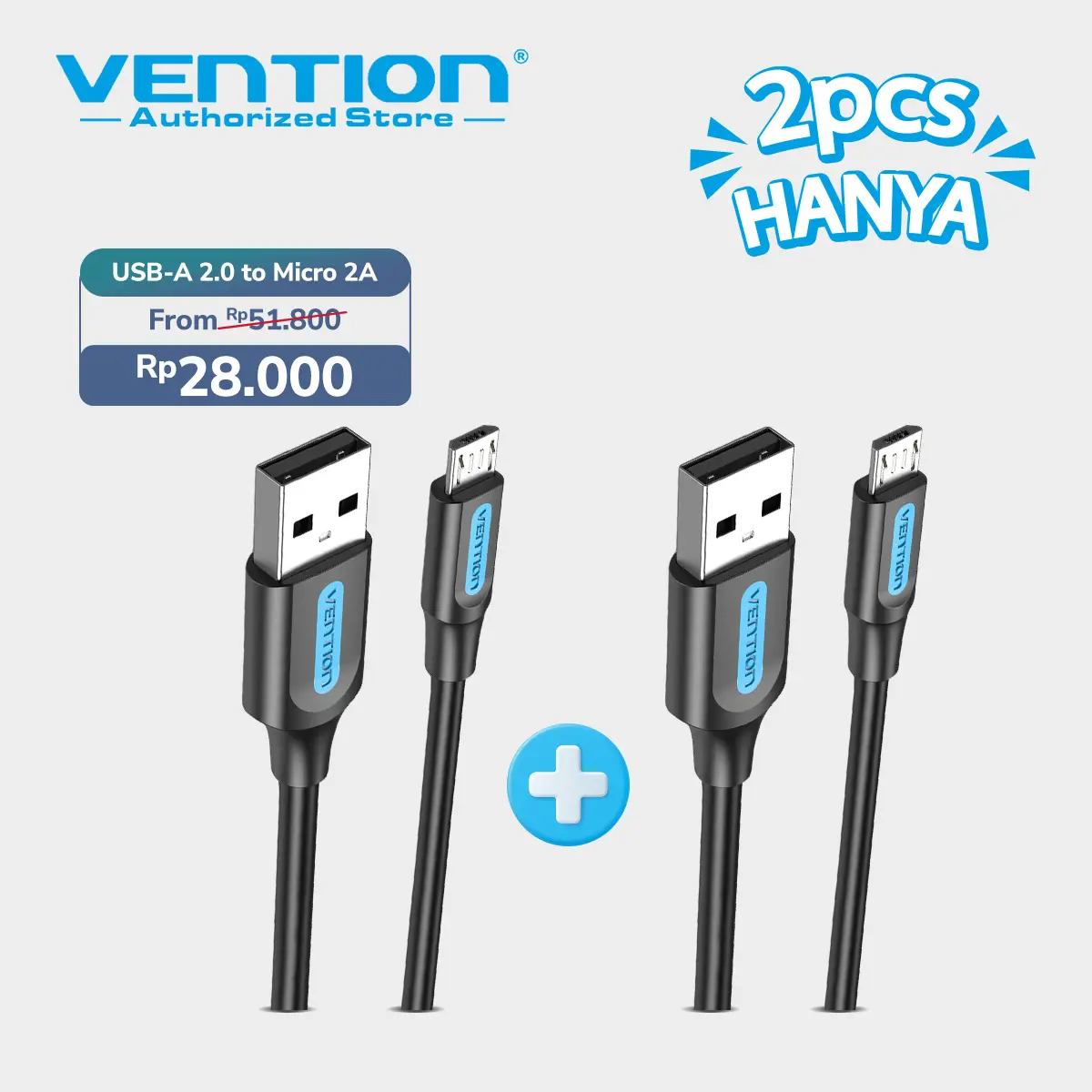 VENTION Kabel Data Micro Usb Type C Quick Charge Fast Charging Android