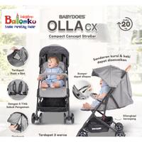 Gambar Stroller Babydoes Olla CX / Kereta Bayi / Cabin size dari Balonku Babyshop Udayana Kota Denpasar 1 Tokopedia
