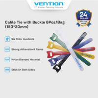 Gambar Vention Kabel Ties Nylon Blended With Buckle Tie 6 PCS - KAC dari Vention By Andalan Kota Administrasi Jakarta Utara 1 Tokopedia