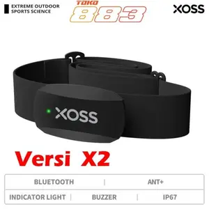 UrbanLive XOSS X2 Heart Rate Sensor Chest Strap Detak Jantung Bluetooth & ANT+