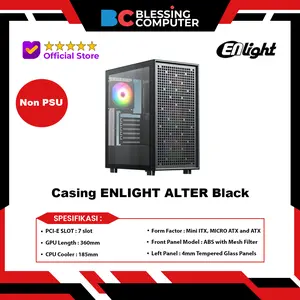 Casing ENLIGHT ALTER Black