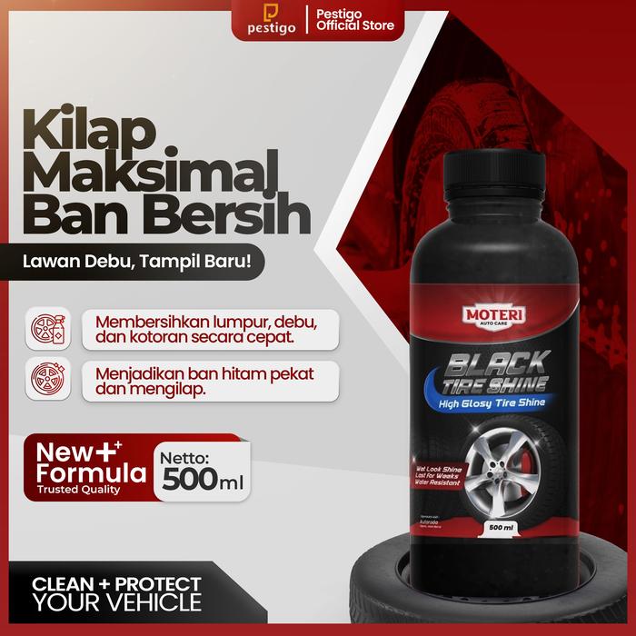 Gambar 500ml Semir Ban Mobil Motor / Pengkilap Ban / Penghitam Ban Mobil dari pestigo Kab. Bogor Tokopedia