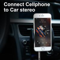 Gambar Vention Kabel Aux Audio 3.5mm Male to Male Gold Plated - P350 Braided, 1.5m dari Vention Authorized Store Kota Administrasi Jakarta Barat 4 Tokopedia