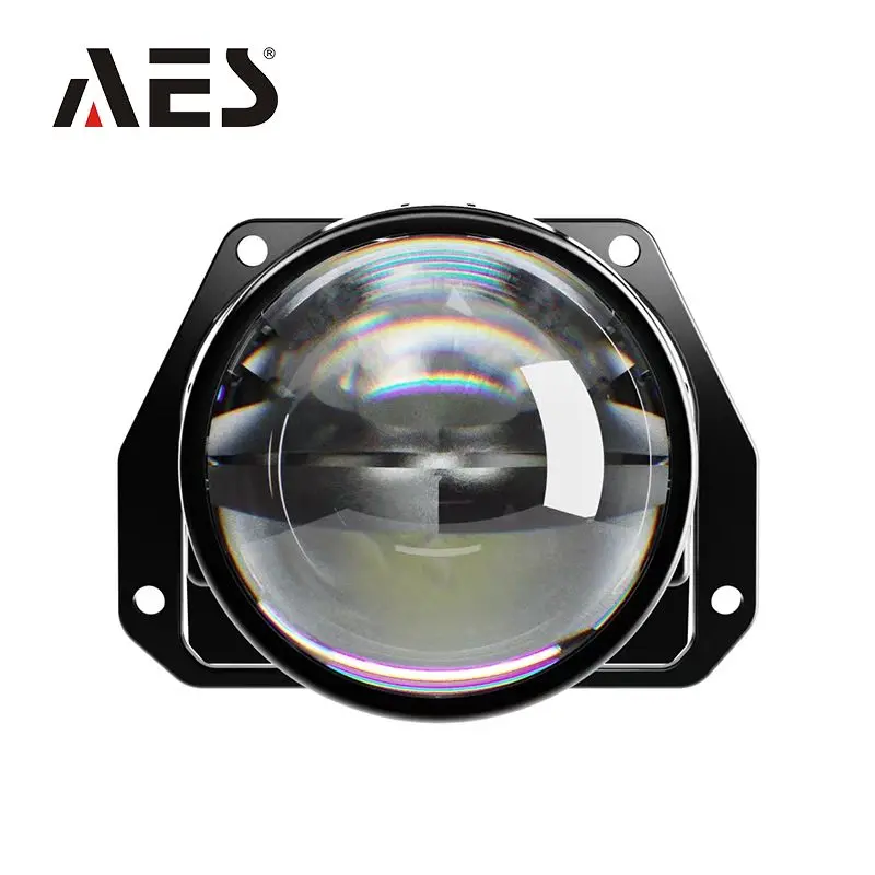 PROYEKTOR MOTOR MOBIL Bi-laser Biled Projector AES Turbo SE Ultra Cooler 2 Inch Bilaser TIR Technology 70 Watt 1