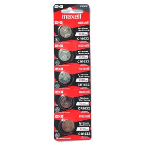 Baterai CR1632 3V Original Maxell Lithium Battery Made In Japan